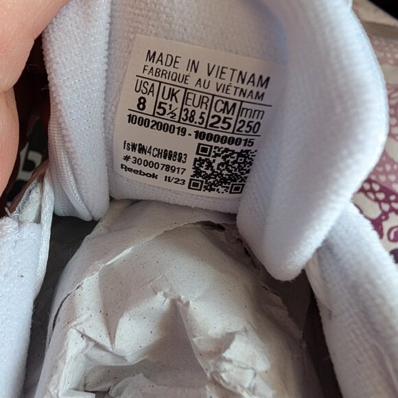 Women's club C 85 Reebok shoes size 8 - Picture 3 of 3